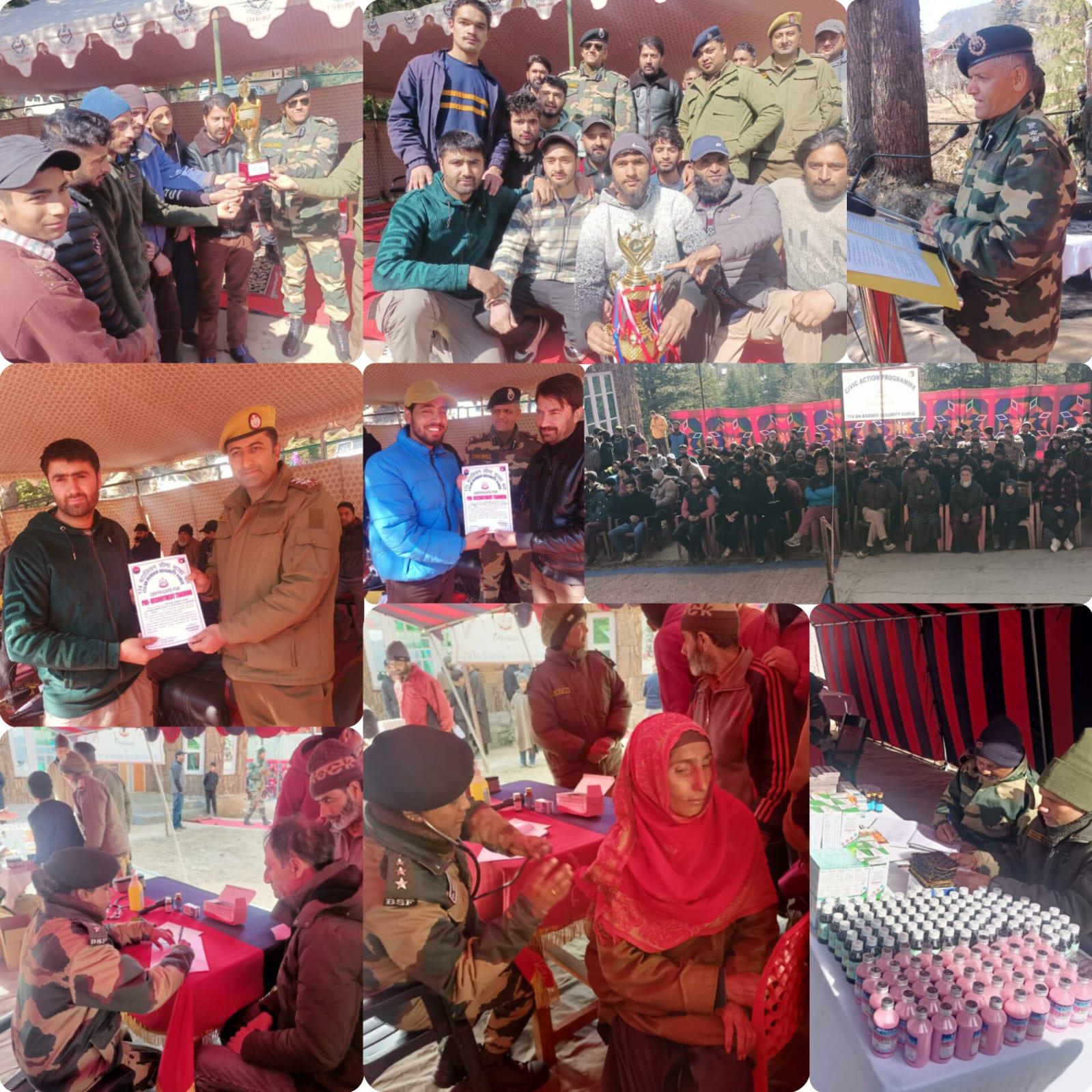 BSF Organizes Medical Camp in Nowgam