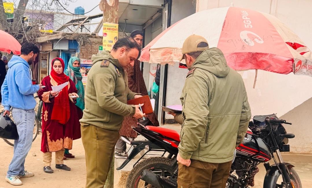 Police launches SIM Verification Drive across Kashmir Valley