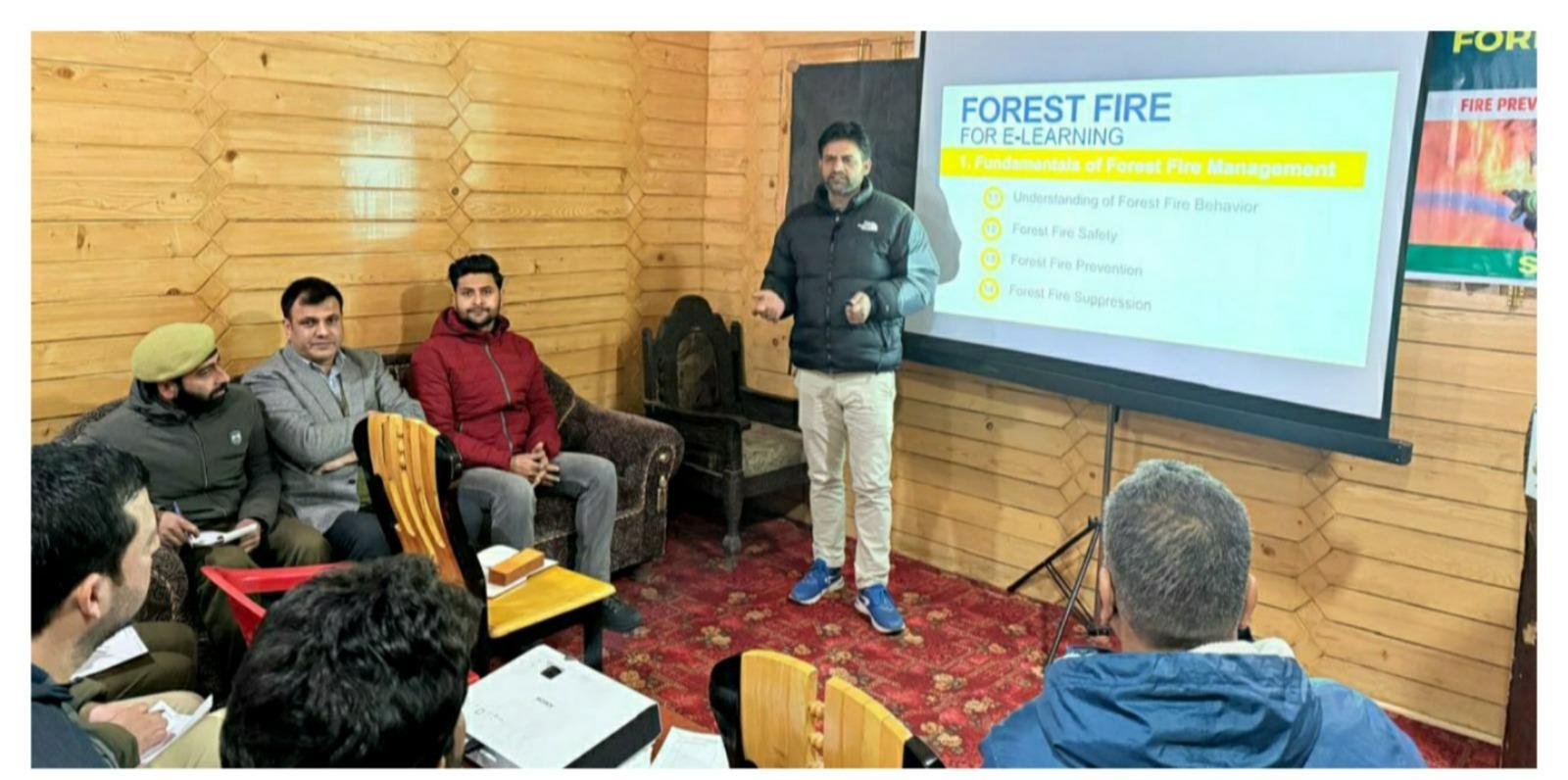 Forest Department Organizes Workshop on Forest Fire Management and Mitigation Strategies in Shopian & Kehmil