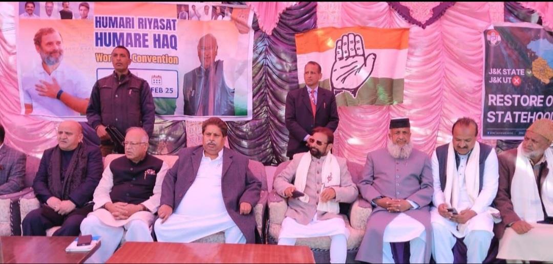 Cong intensifies restoration of statehood campaign