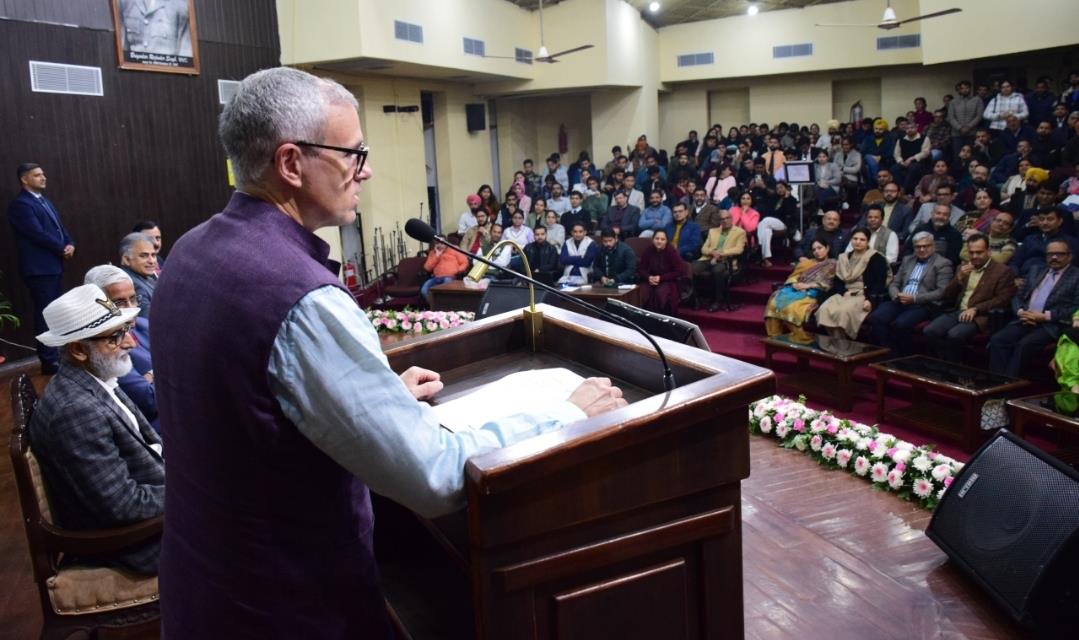 CM Omar Abdullah stresses on climate change awareness, highlights water crisis threat in J&K