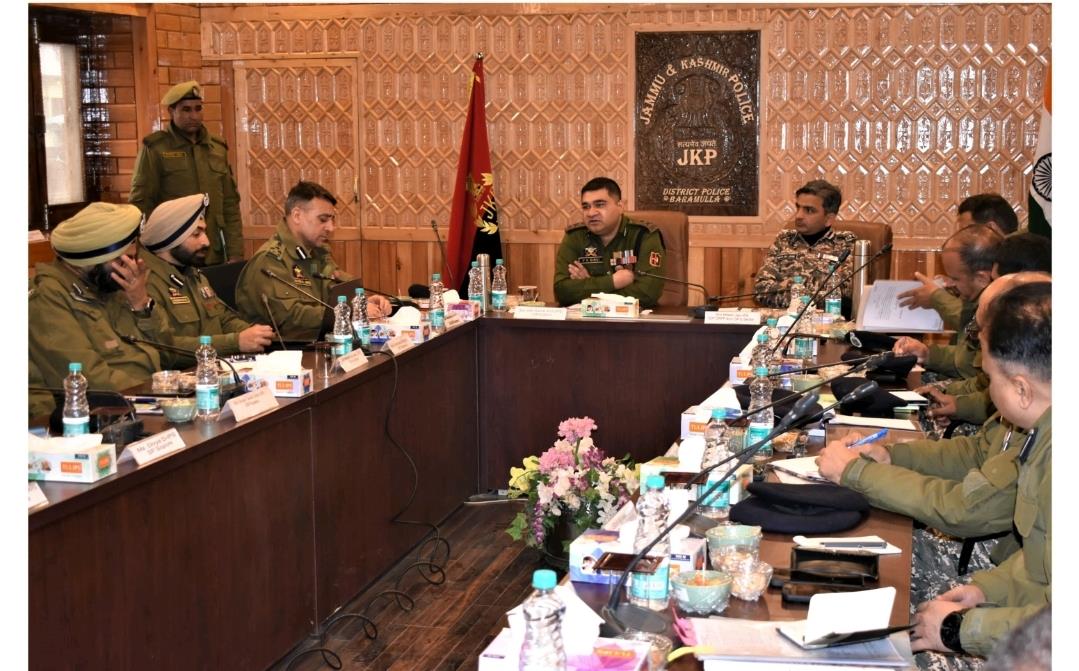 IGP Kashmir Reviews Joint Security Preparedness in North Kashmir, Baramulla
