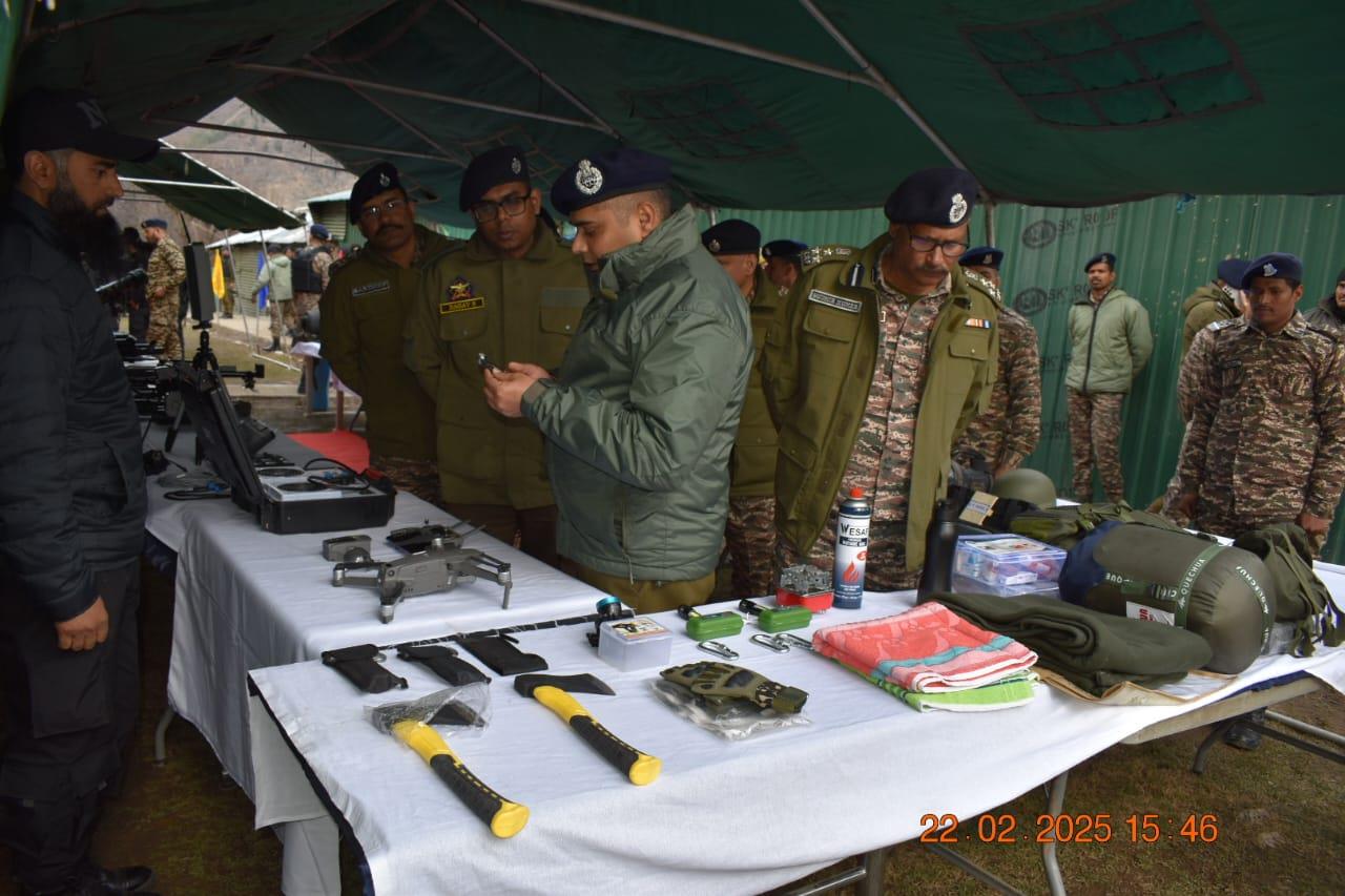DIG CKR & DIG CRPF Ops reviews joint operational exercises in Ganderbal