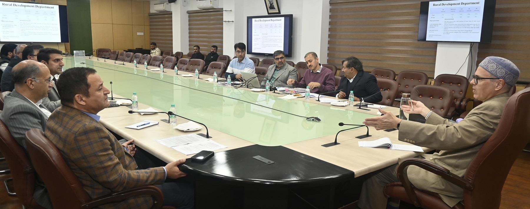 CM holds pre-budget meetings with key departments ahead of March 7 Budget presentation