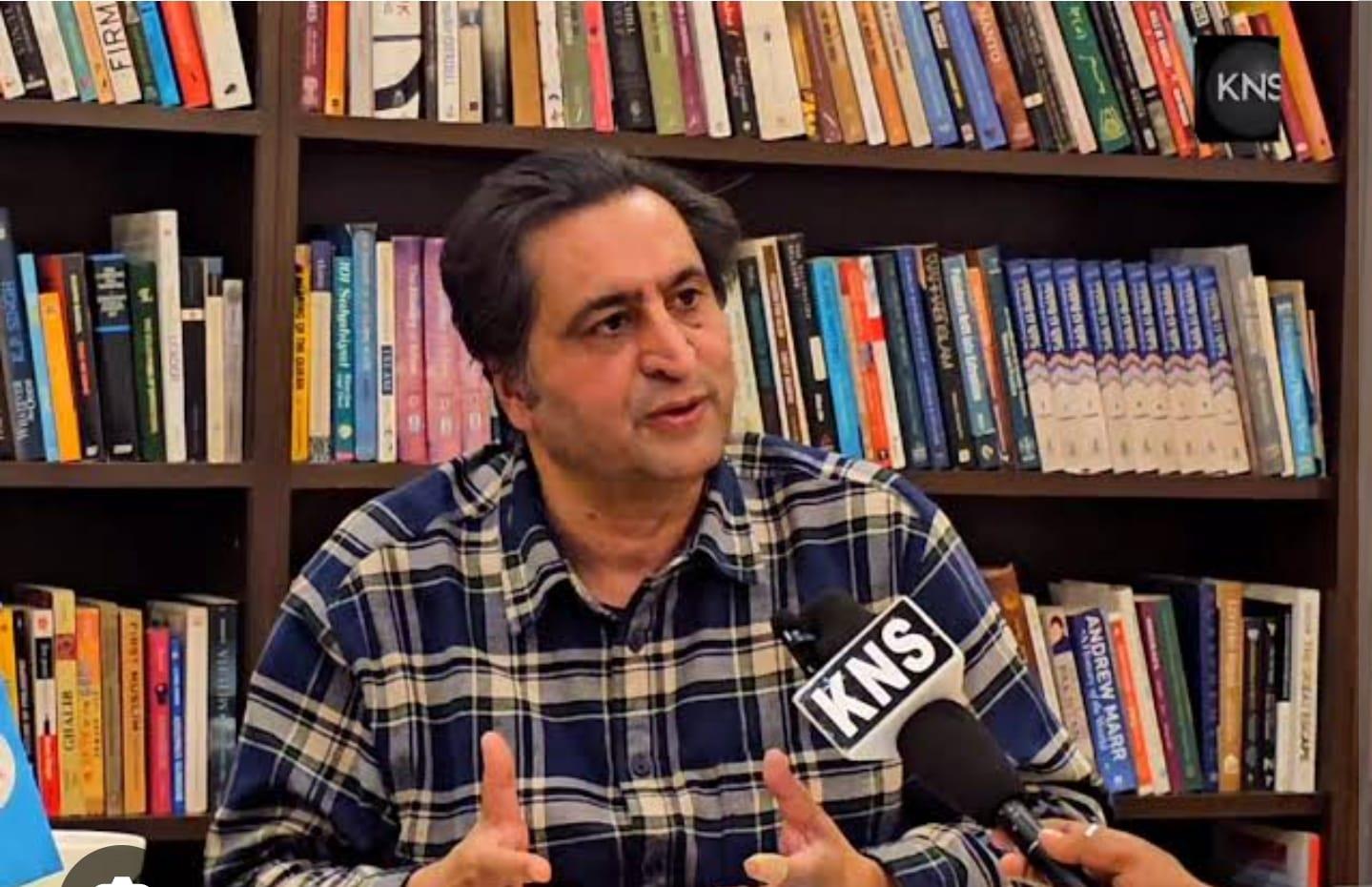 Sajad Gani Lone Expresses Condolences on the Demise of Former DIG Sheikh Hafeez Akhtar