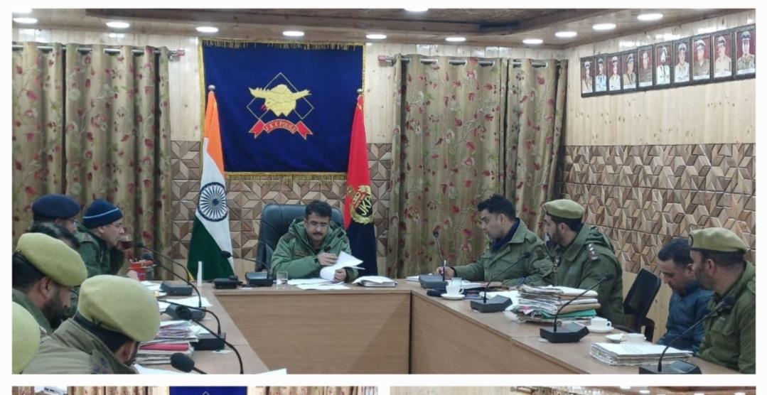 SSP Handwara chairs Crime/Security review meeting
