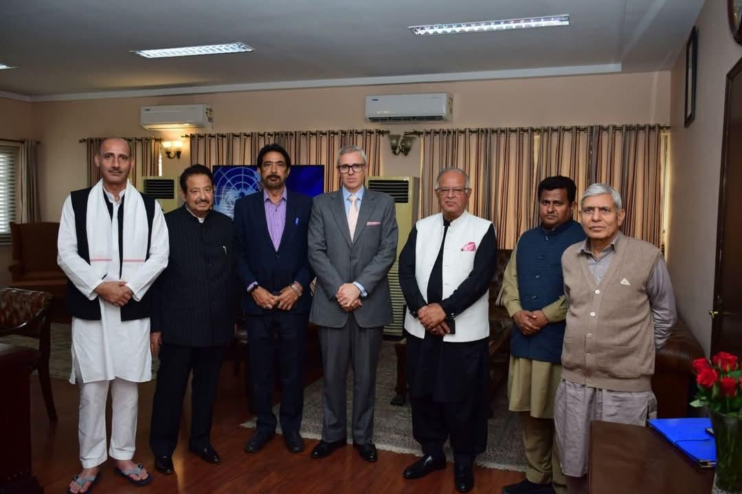 Congress Legislators meet CM Omar Abdullah