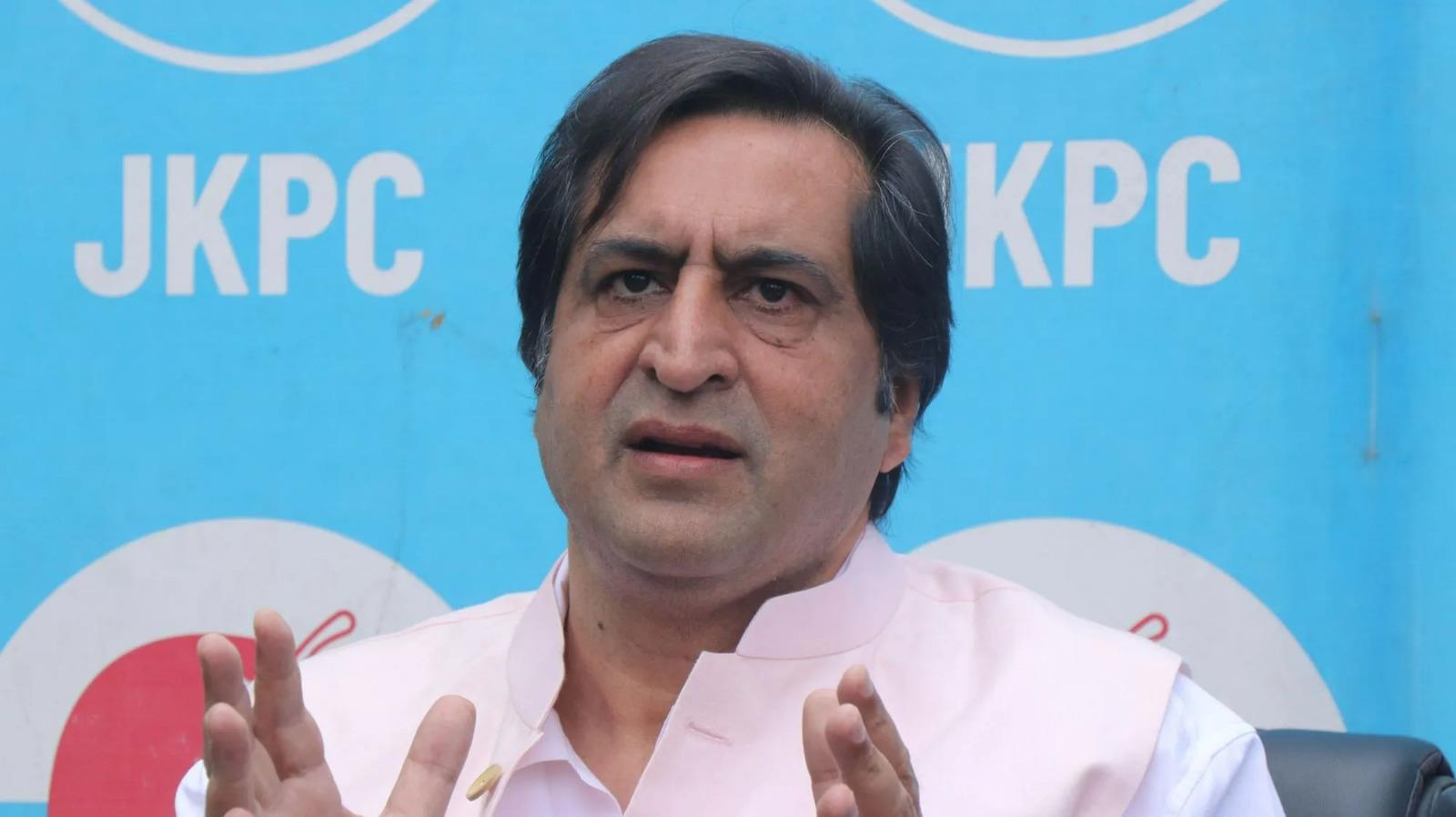 Sajad Lone MLA Handwara Condoles Death of Gowhar Mir