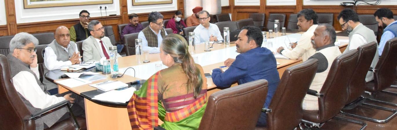 CS asks for creation of GIS based land bank for J&K