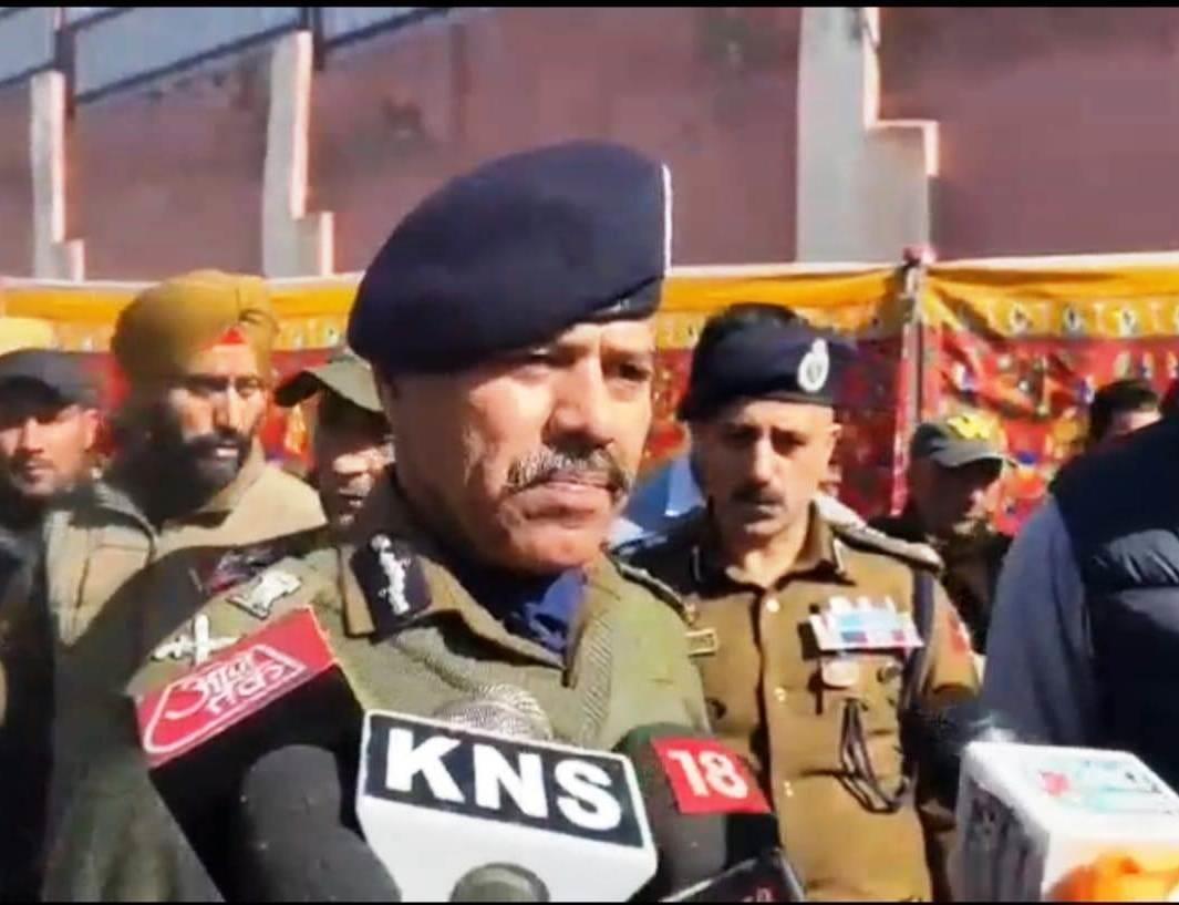 DGP Nalin Prabhat Reaffirms Crackdown on Narco-Terrorism in J&K