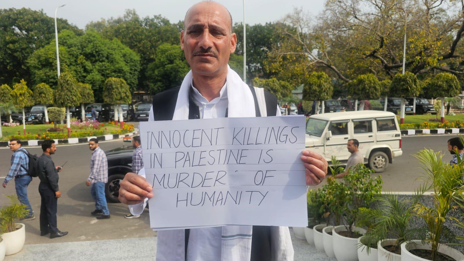 India Should Stand Against Israel’s Barbarism in Palestine: Irfan Hafeez Lone
