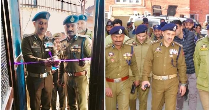 DIG SKR, SSP Anantnag Inaugurate New Welfare Facilities for Police Personnel in Anantnag