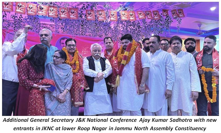 Sadhotra expresses concern over growing terror incidents in Jammu region; pays tribute to police brave hearts