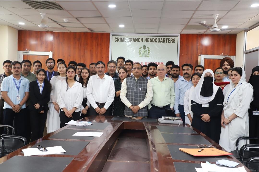 Crime Headquarters J&K Organizes ‘Awareness Yodha Programme’ to Combat Cyber Crime and Drug Abuse