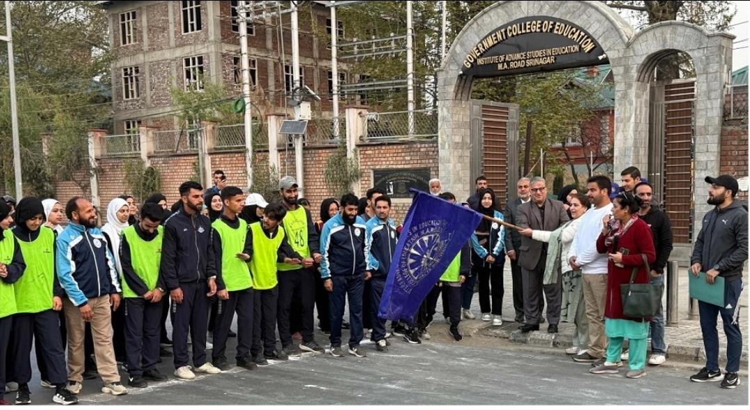 GCOE Srinagar kick-starts Fit India Movement-2025