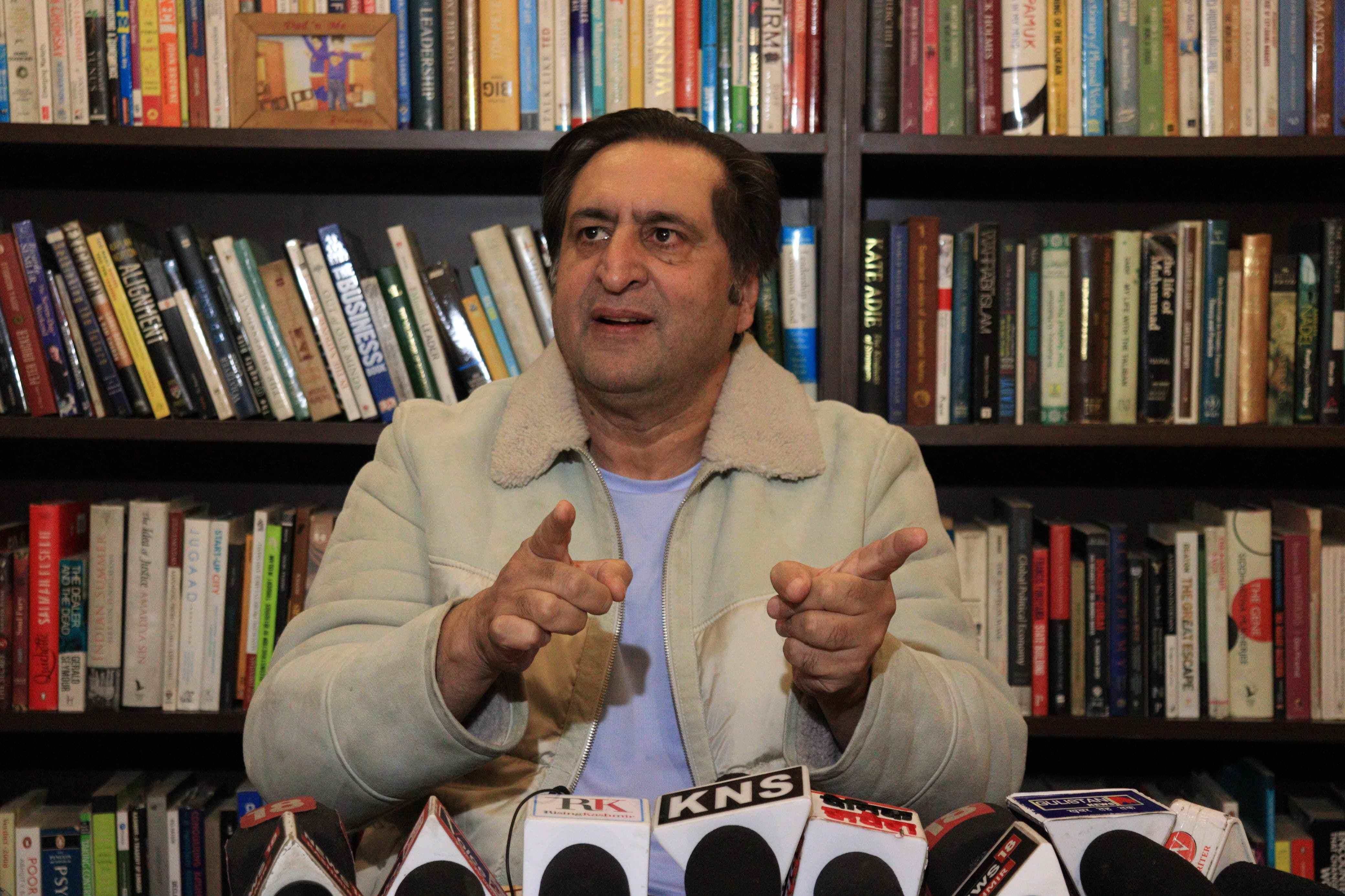 “Was this song and dance about Waqf or about stalling Statehood ”: Sajad Lone exposes NC's double-standards