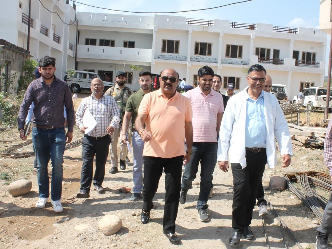 Dy CM pays surprise visit to Govt Ayurvedic Medical College Akhnoor