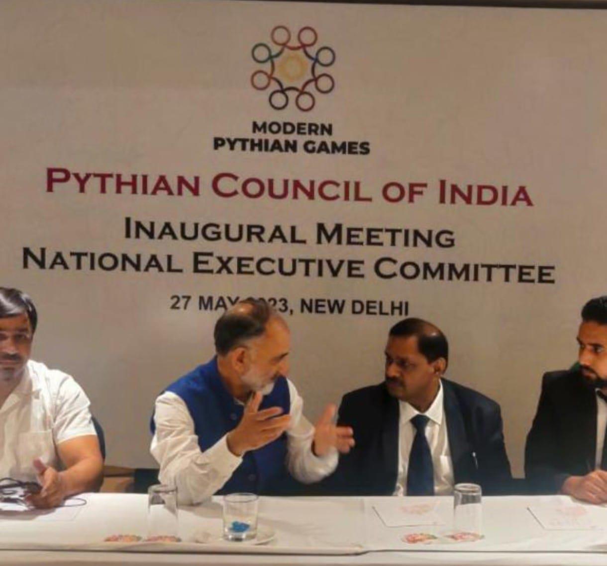 Jammu & Kashmir Pythian Games Hosts Online Meeting to Discuss Upcoming Events & activivate its strength