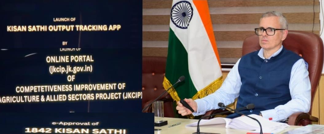 CM Omar Abdullah reviews implementation of HADP, launches multiple digital initiatives