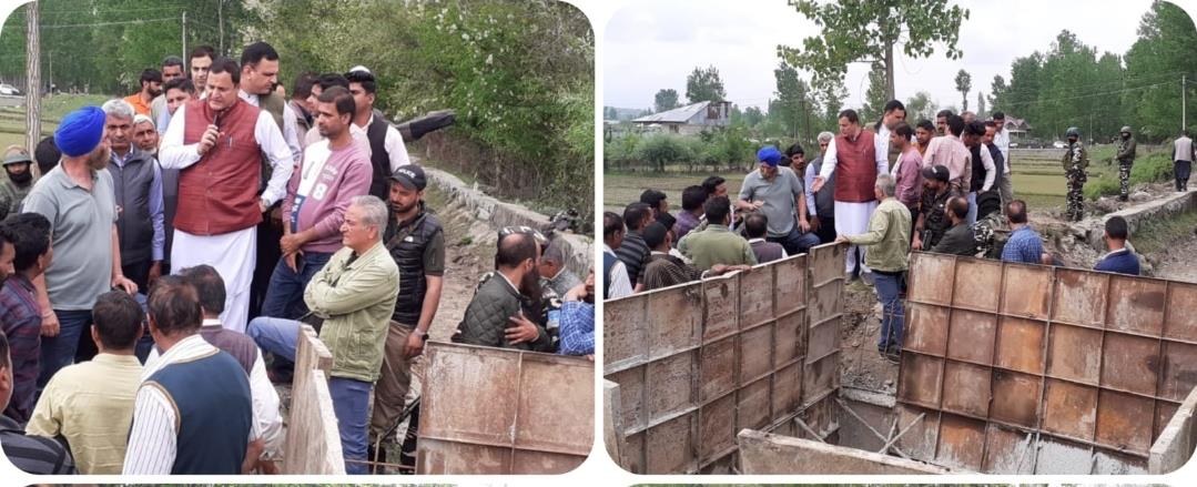 Javid Dar conducts extensive tour of Rafiabad, Zaingair
