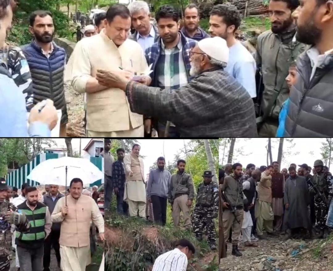 RDD Minister visits Rafiabad Constituency; assesses development works, public issues
