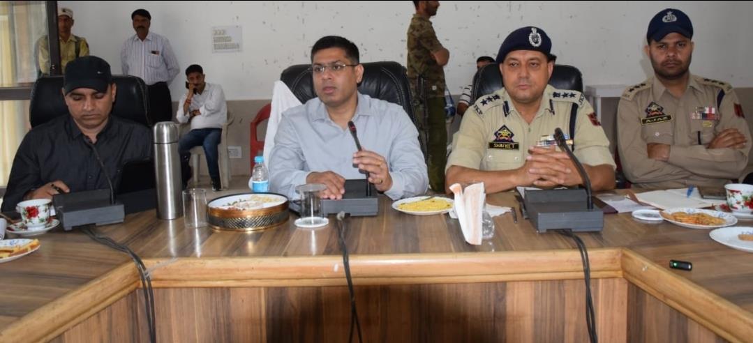 DC Rajouri, SSP chair meeting with Civil Society members to promote communal harmony, development