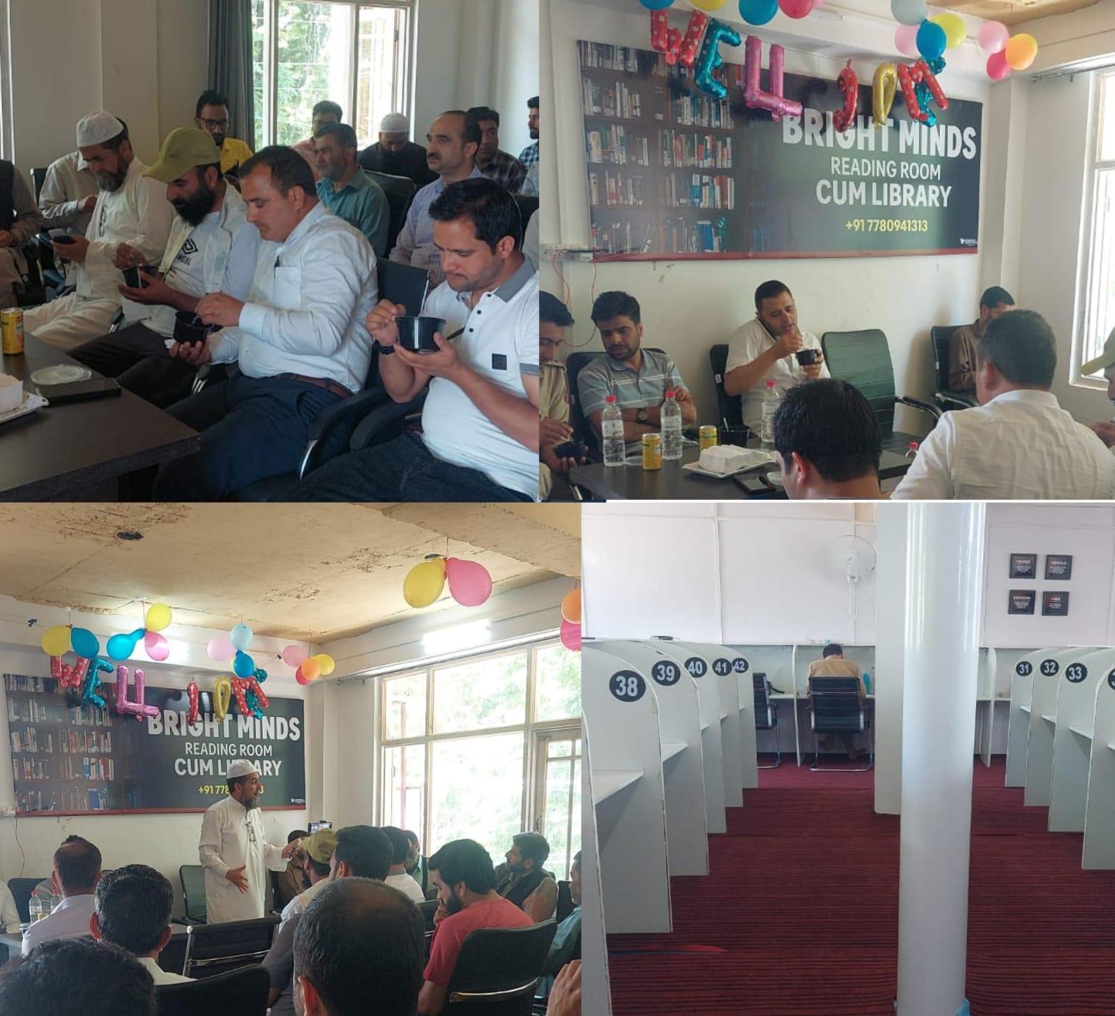 Bright Minds Reading Room-Cum-Library Inaugurated in Qalamabad