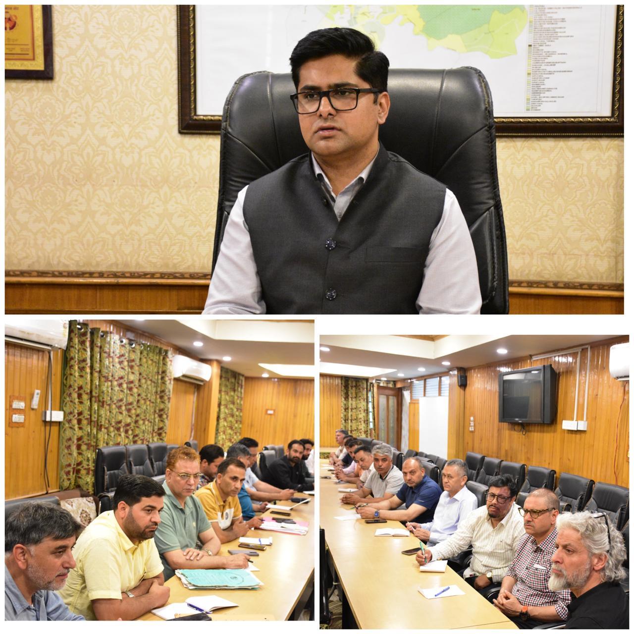 Commissioner SMC Reviews Preparations for Mela Kheer Bhawani and Eid-ul-Adha Celebrations