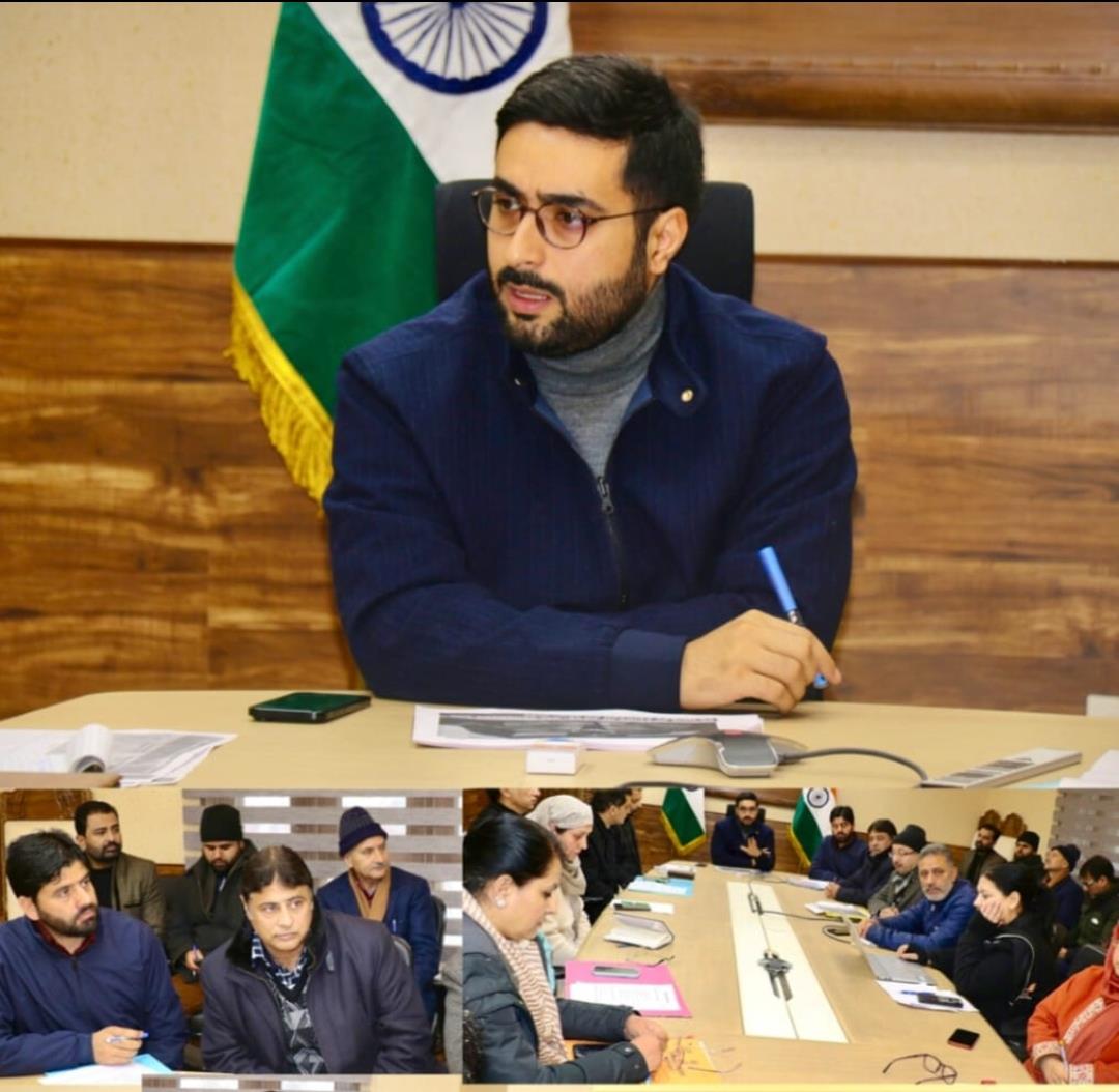 DC Srinagar reviews progress of key health sector schemes in the district