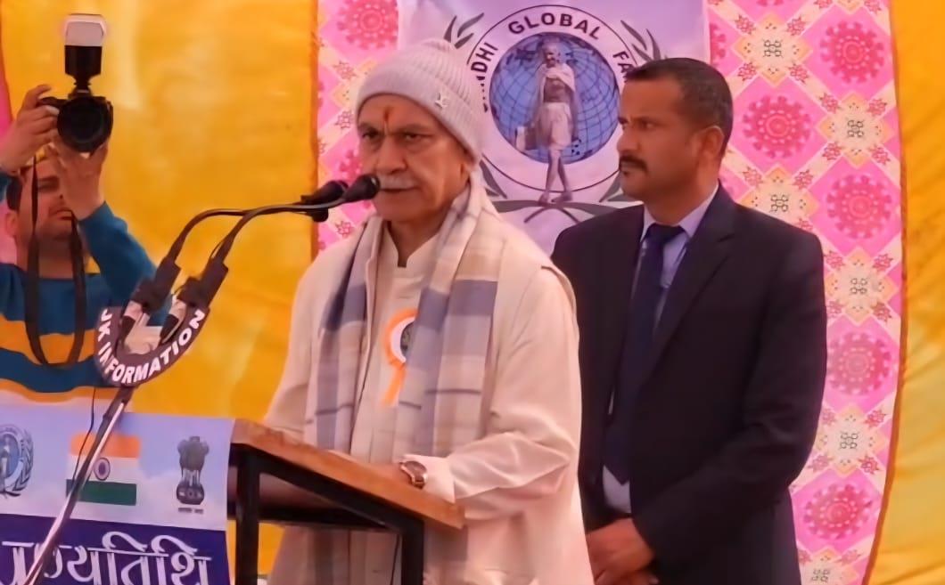 World facing tension, Gandhian path offers direction: LG Sinha