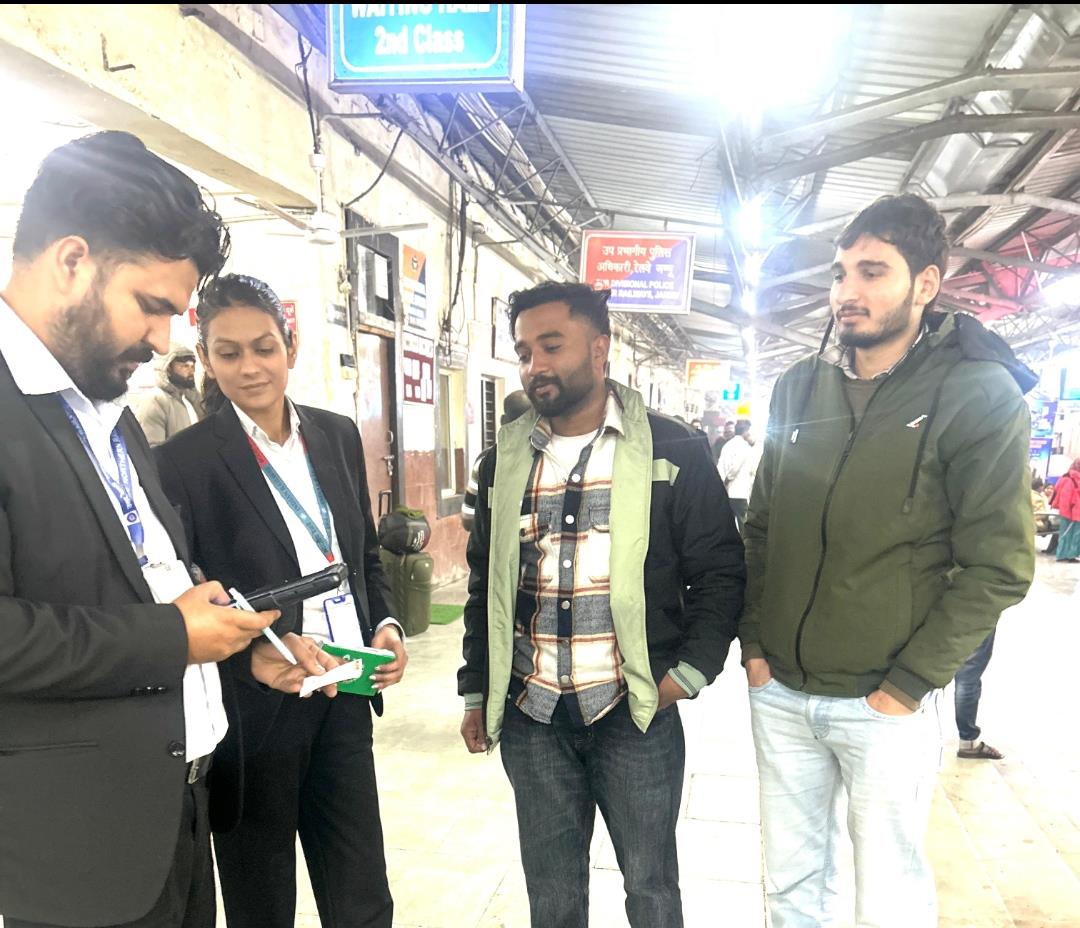 Jammu Railway Recovers ₹62 Lakh in One Month