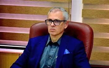 Chief Minister Omar Abdullah greets people on Shab-e-Barat