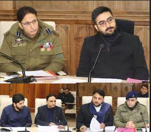 DC Srinagar chairs DRSC, DLMC Meeting to strengthen road safety framework