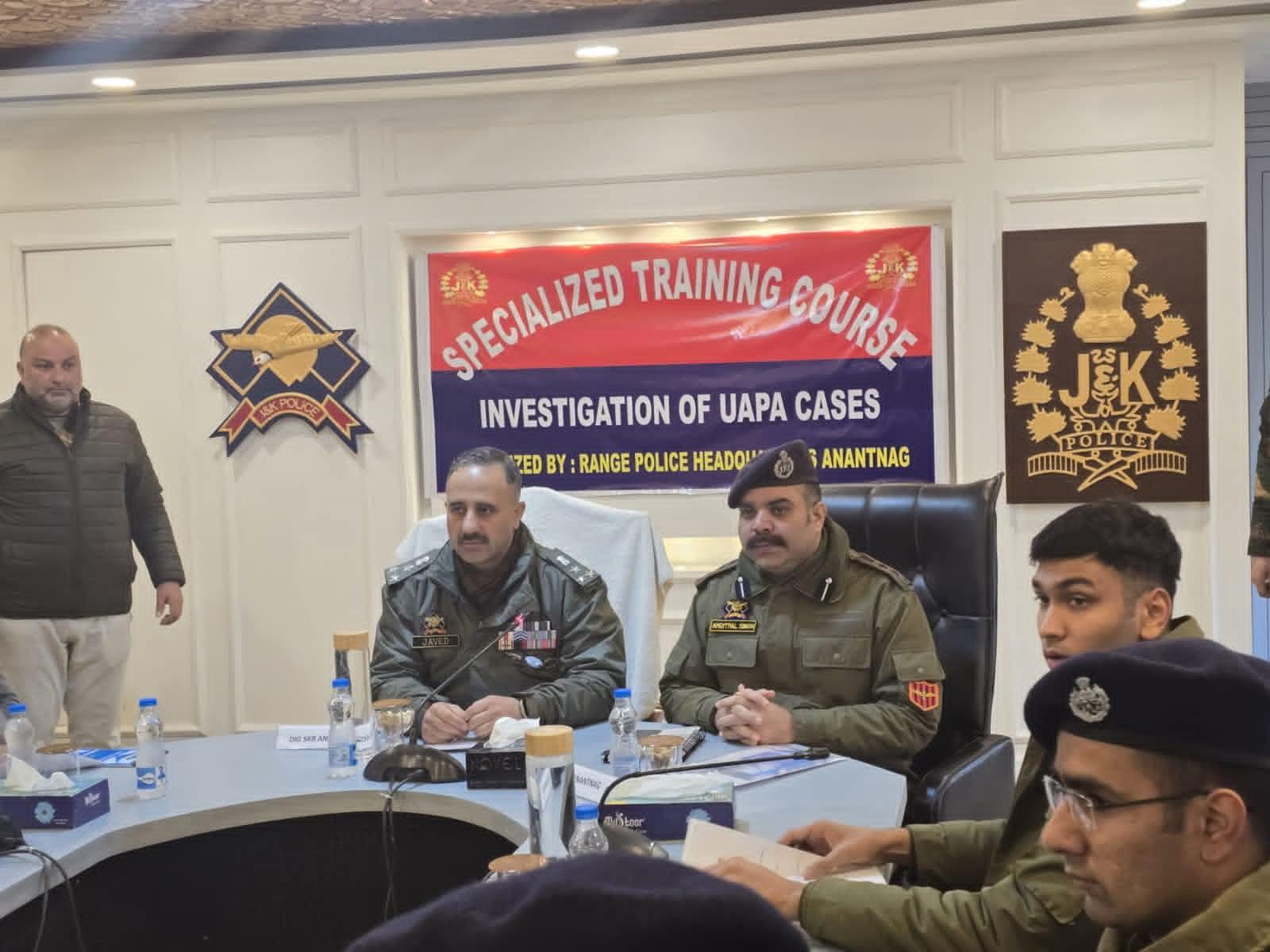 DIG South Kashmir Inaugurates Special Investigation Training for Officers