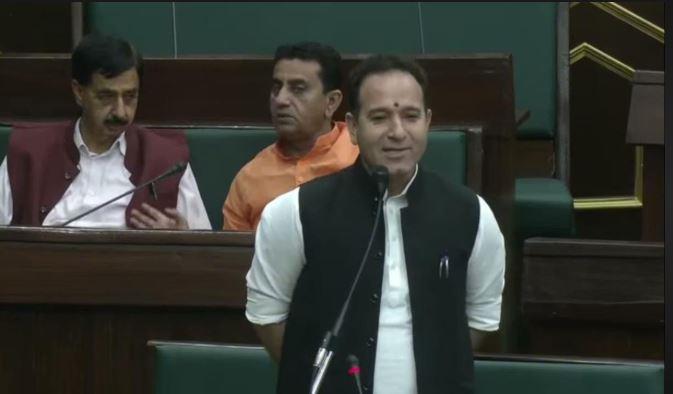 NC, Congress MLAs protest in J&K Assembly over Sunil Sharma’s remarks, House adjourned