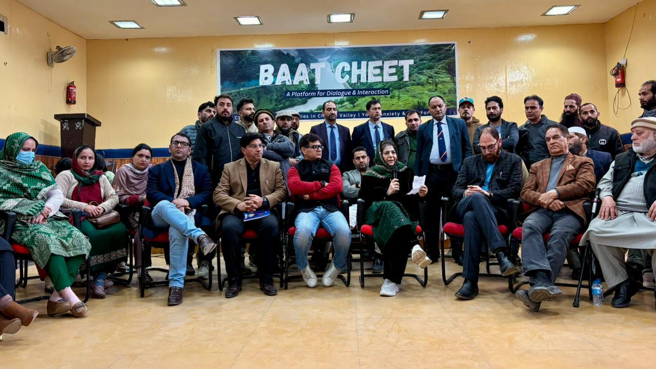 Mehbooba Mufti Demands Divisional Status and Rail Connectivity at ‘Baat Cheet’ Interaction in Doda