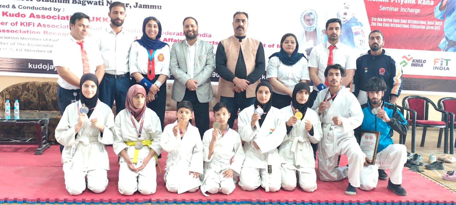 Bandipora academy wins multiple medals at national martial arts events