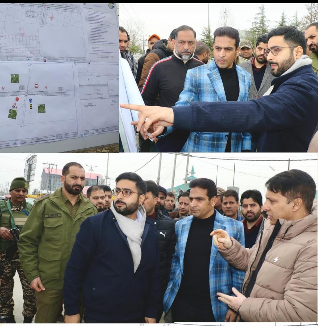DC Srinagar conducts field survey of proposed sites