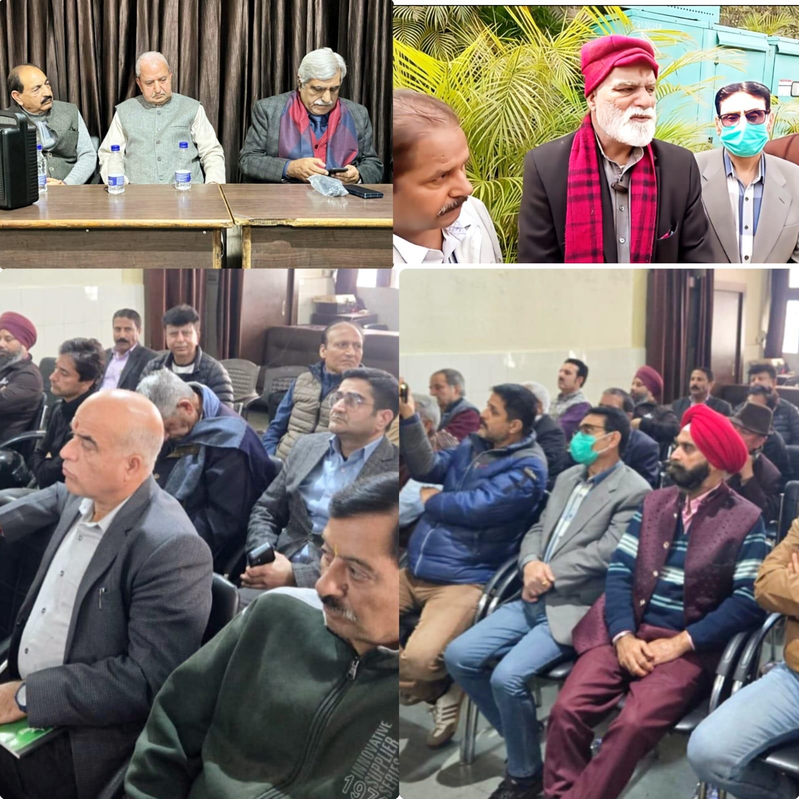 Mammoth Prominent KPs Meet held at Press Club Jammu