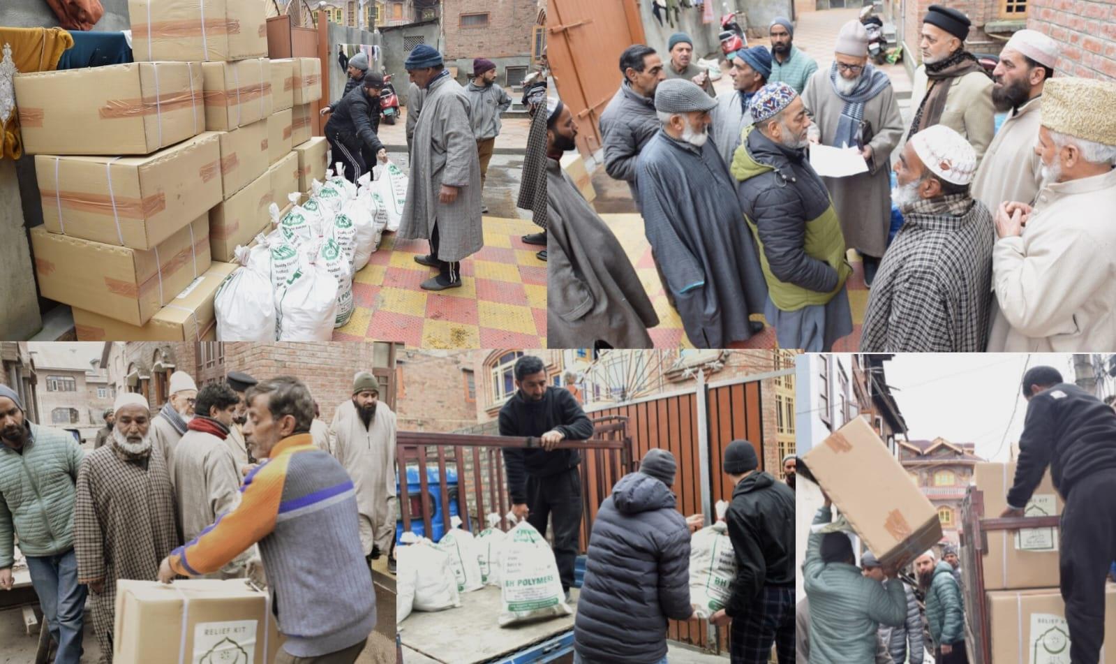 Dar-ul-Khair Extends Relief to Fire-Affected Families in Nowhatta