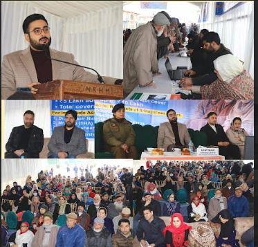 District Admin Srinagar organises Mega Awareness-cum-Spot Registration Camp