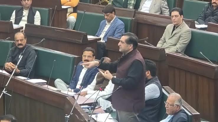 Sajad Lone Slams "Biased" R&B Funds, Exposes Sand Mining Exploitation