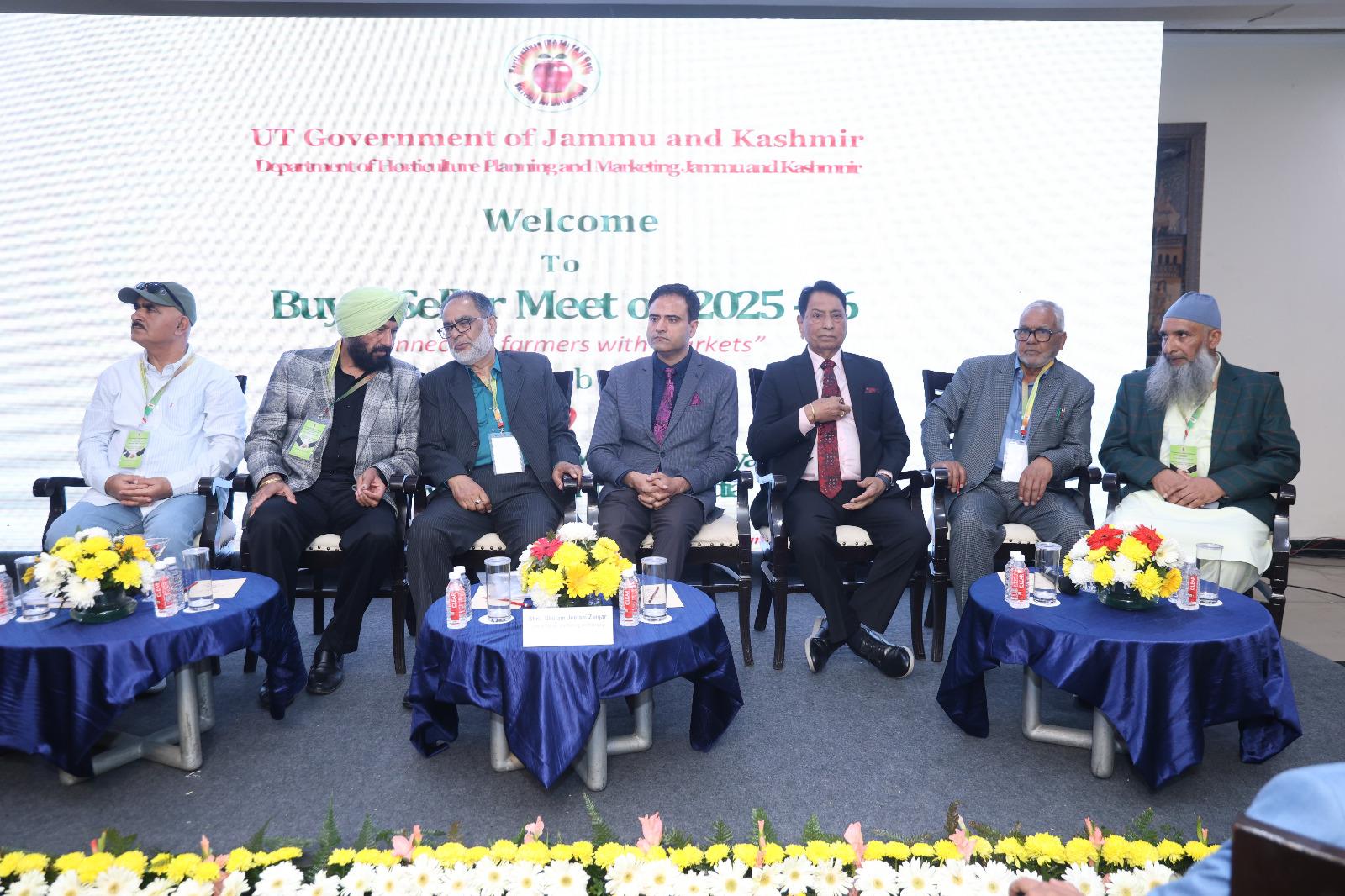 J&K Hosts Mega Buyer-Seller Meet for Horticulture Boost
