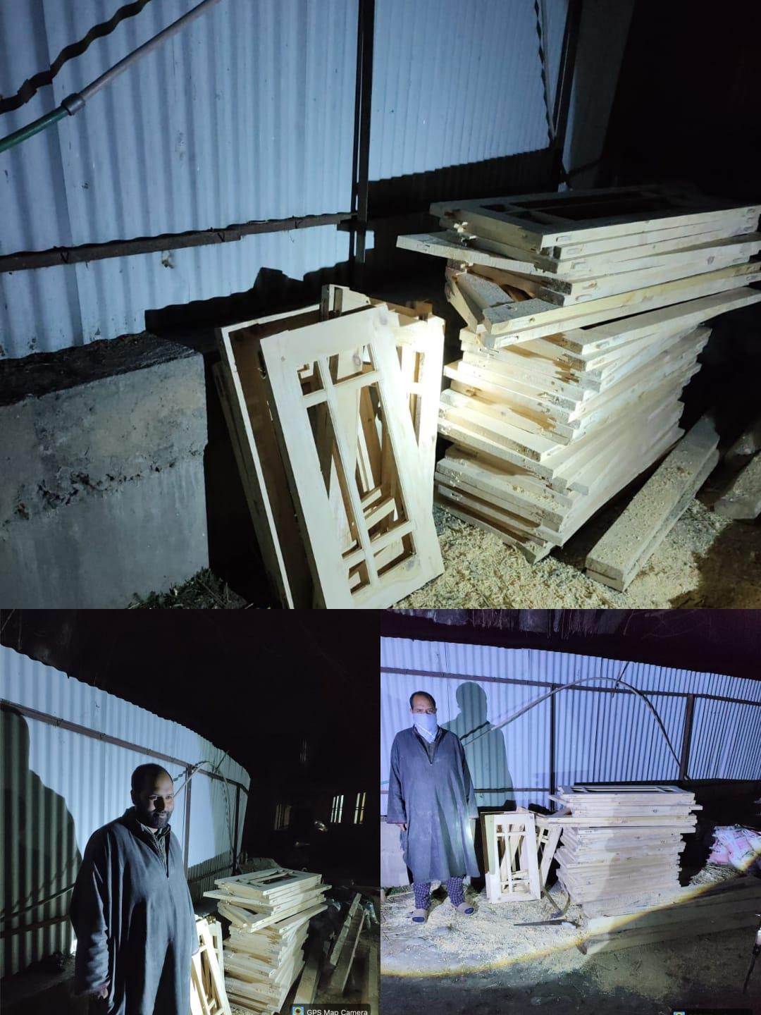 Baramulla Police Foil Timber Smuggling Bid in Kunzer, Accused Arrested