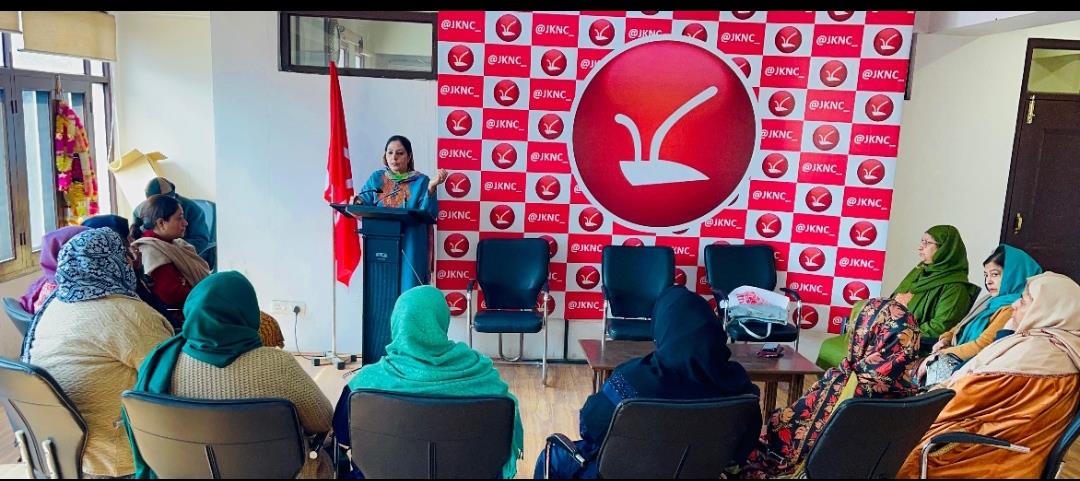 Er. Sabiya Qadri reviews Lal Chowk Women’s Wing Activities