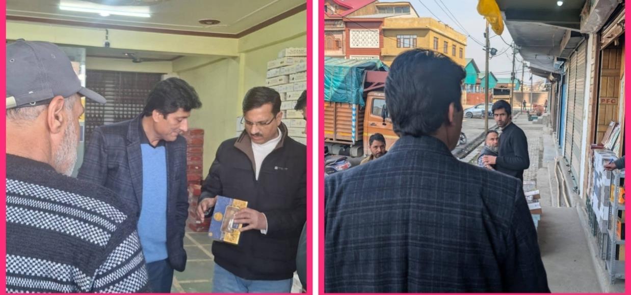 Food Safety Team Conducts Rigorous Market Surveillance in Parimpora & Tengpora Markets