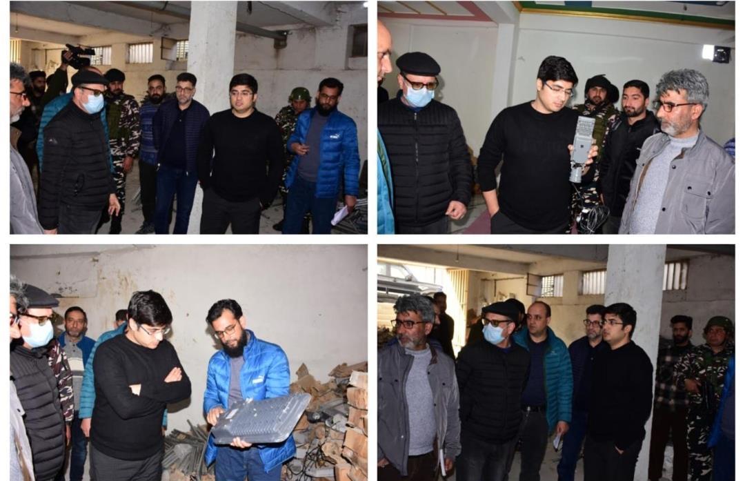 Commissioner SMC Inspects EESL Lights Godown to Review Quality and Stock Under SLMP