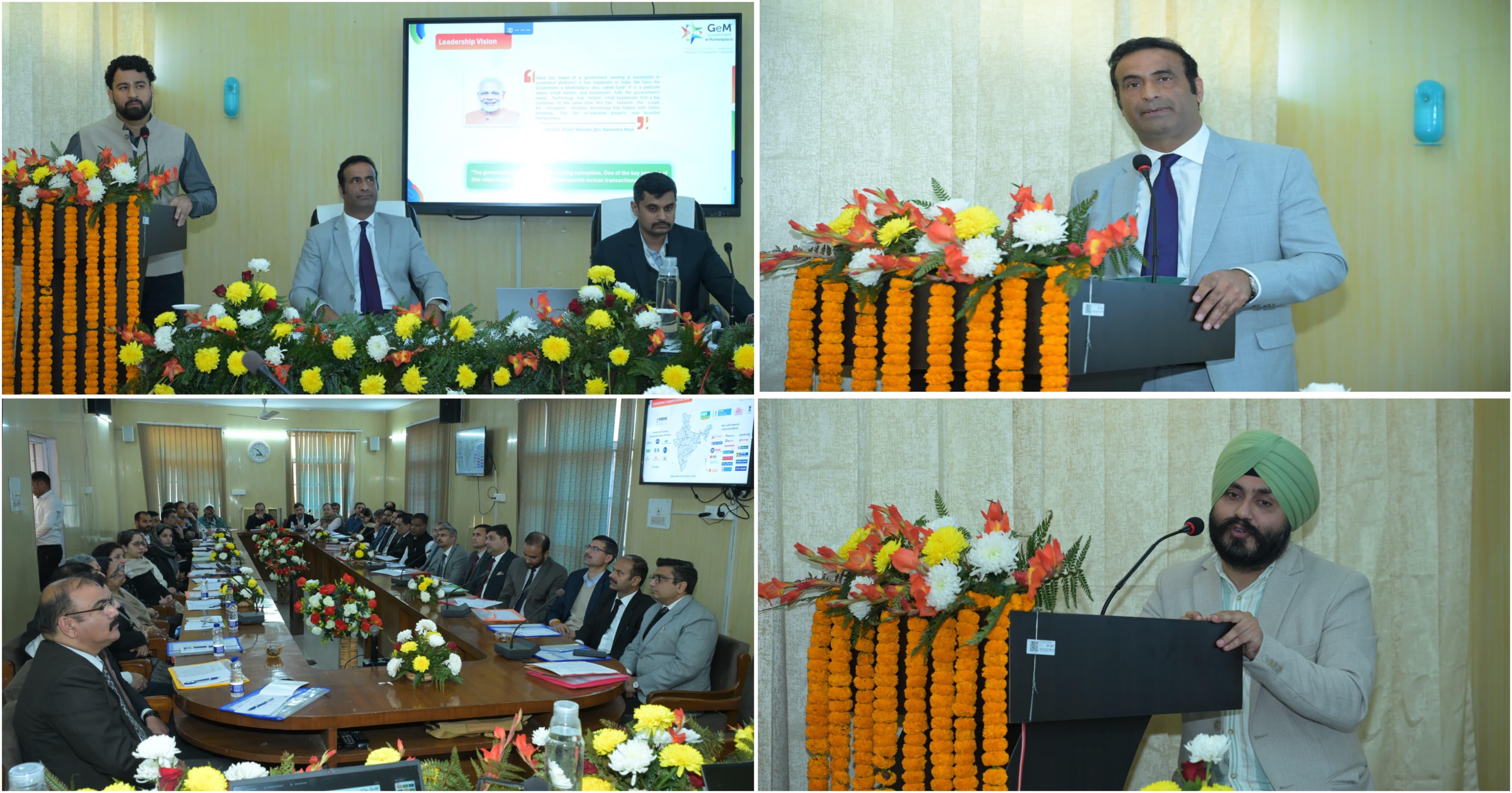 J&K Judicial Academy holds refresher on financial powers, GeM procurement