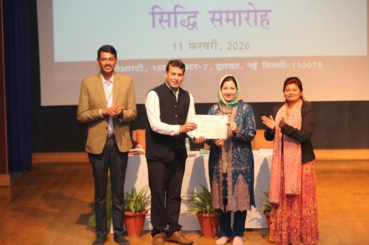 Kupwara Educator Suraya Majeed Brings Laurels, Completes National Training at CCRT New Delhi