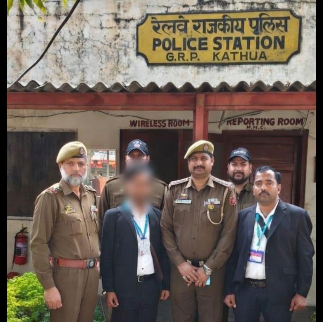 Man Posing as TTE Caught Red-Handed on Moving Train in Jammu